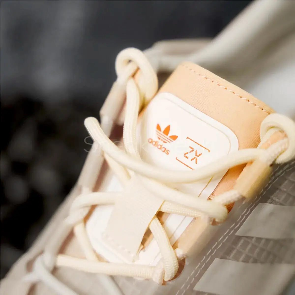Adidas shoes - Adidas ZX 2K Boost - Boost - Adidas Women Shoes - Nude/White 11