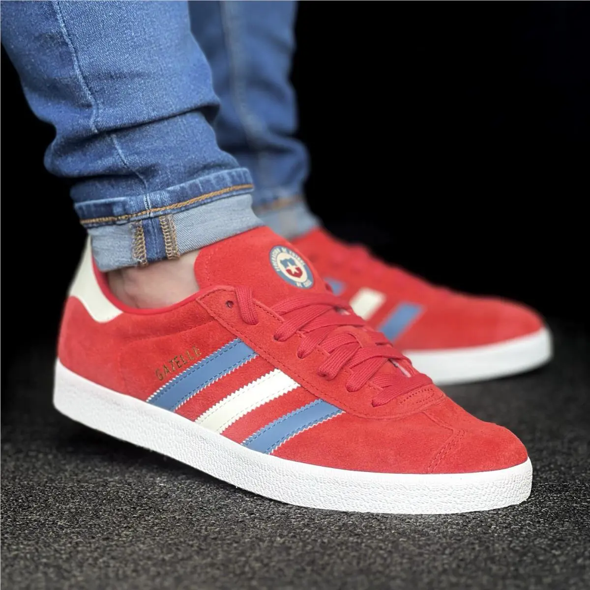 Adidas shoes - adidas Gazelle - Gazelle - Adidas Originals Gazelle - Red 35