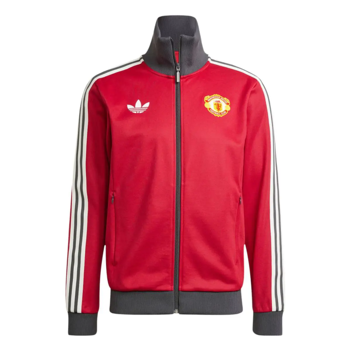 Adidas clothing - Manchester United Beckenbauer Track Suit - Red & Black 12