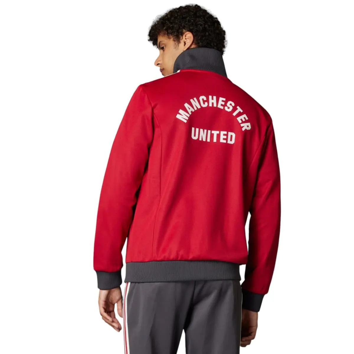 Adidas clothing - Manchester United Beckenbauer Track Suit - Red & Black 14