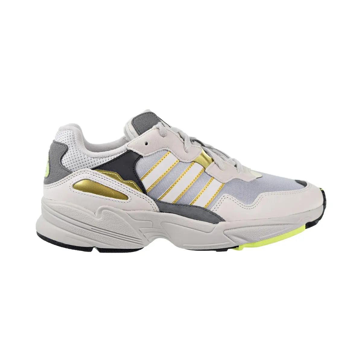 Adidas Yung-96 Mens Shoes Silver Metallic-grey One-gold Metallic DB3565