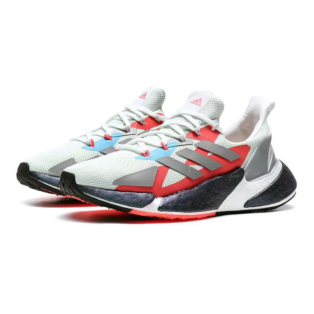 Adidas shoes - Crystal White / Silver Metallic / Signal Green 0