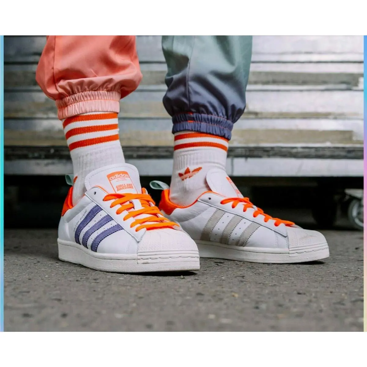 Adidas shoes - Originals Superstar - Originals Superstar - FW8087 - Cloud White / Icey Pink / Signal Coral 0