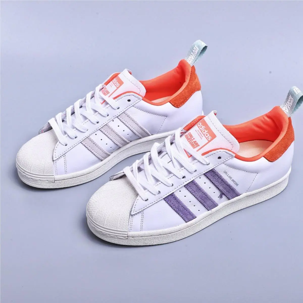 Adidas shoes - Originals Superstar - Originals Superstar - FW8087 - Cloud White / Icey Pink / Signal Coral 1