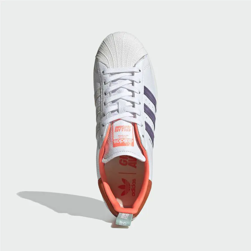 Adidas shoes - Originals Superstar - Originals Superstar - FW8087 - Cloud White / Icey Pink / Signal Coral 2