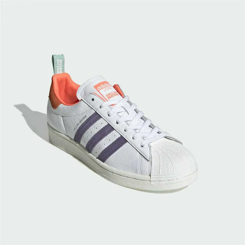 Adidas shoes - Originals Superstar - Originals Superstar - FW8087 - Cloud White / Icey Pink / Signal Coral 7