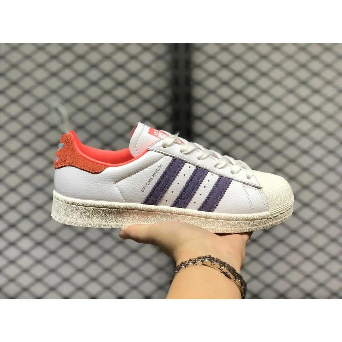 Adidas shoes - Originals Superstar - Originals Superstar - FW8087 - Cloud White / Icey Pink / Signal Coral 11