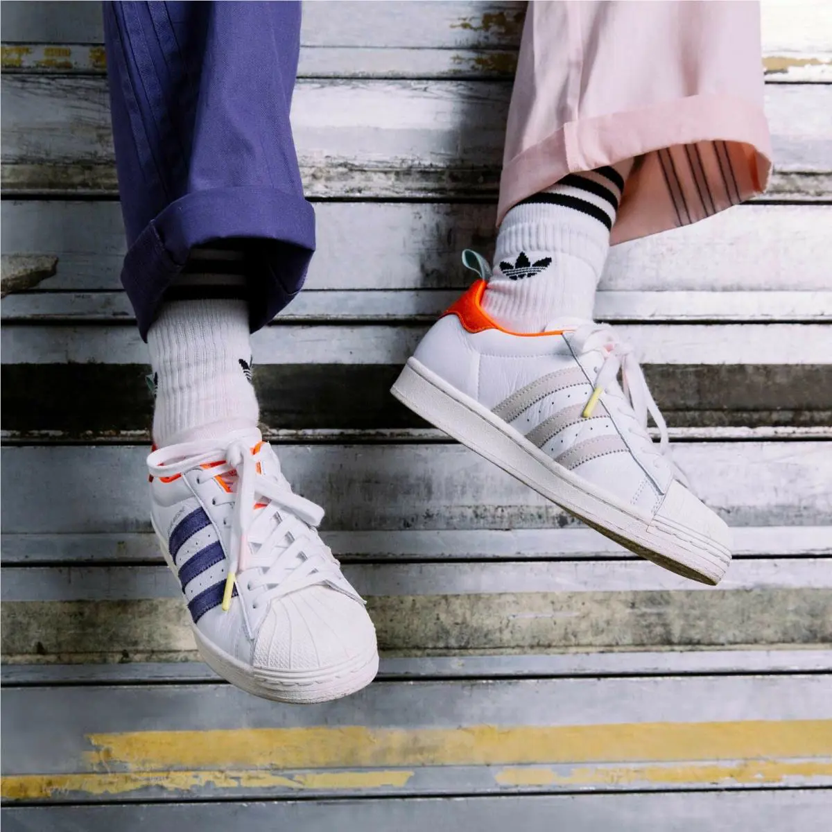 Adidas shoes - Originals Superstar - Originals Superstar - FW8087 - Cloud White / Icey Pink / Signal Coral 16