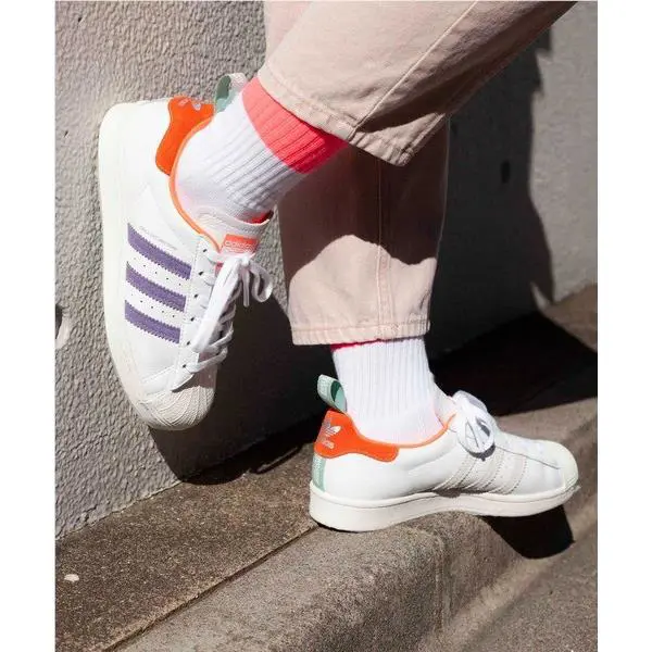 Adidas shoes - Originals Superstar - Originals Superstar - FW8087 - Cloud White / Icey Pink / Signal Coral 22