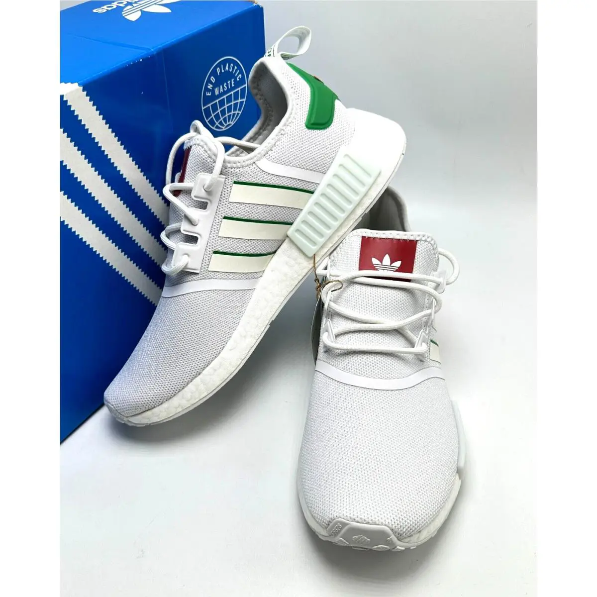 Adidas shoes - adidas Originals - Originals - HQ1434 - Cloud White/Off White/Green 4