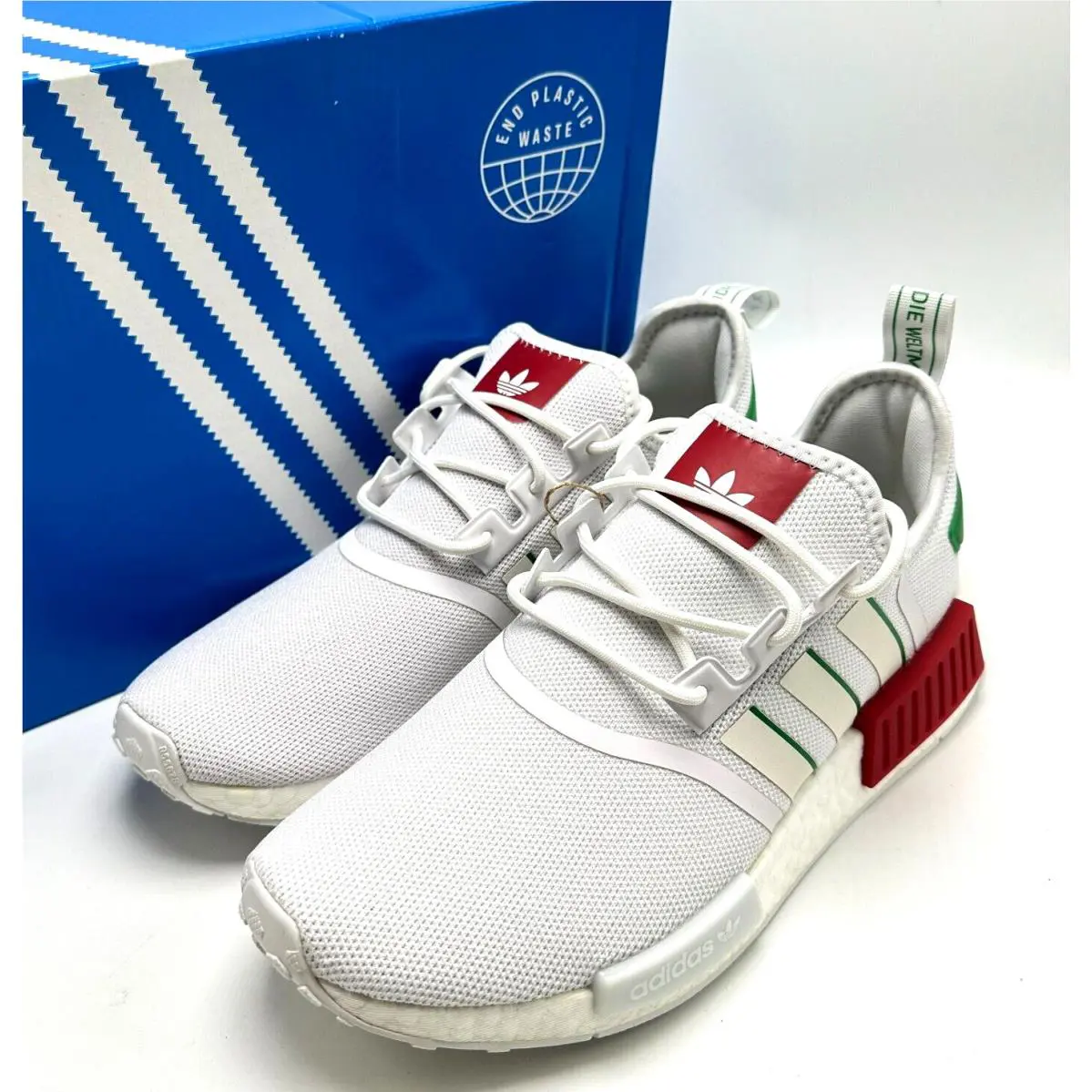 Adidas shoes - adidas Originals - Originals - HQ1434 - Cloud White/Off White/Green 6