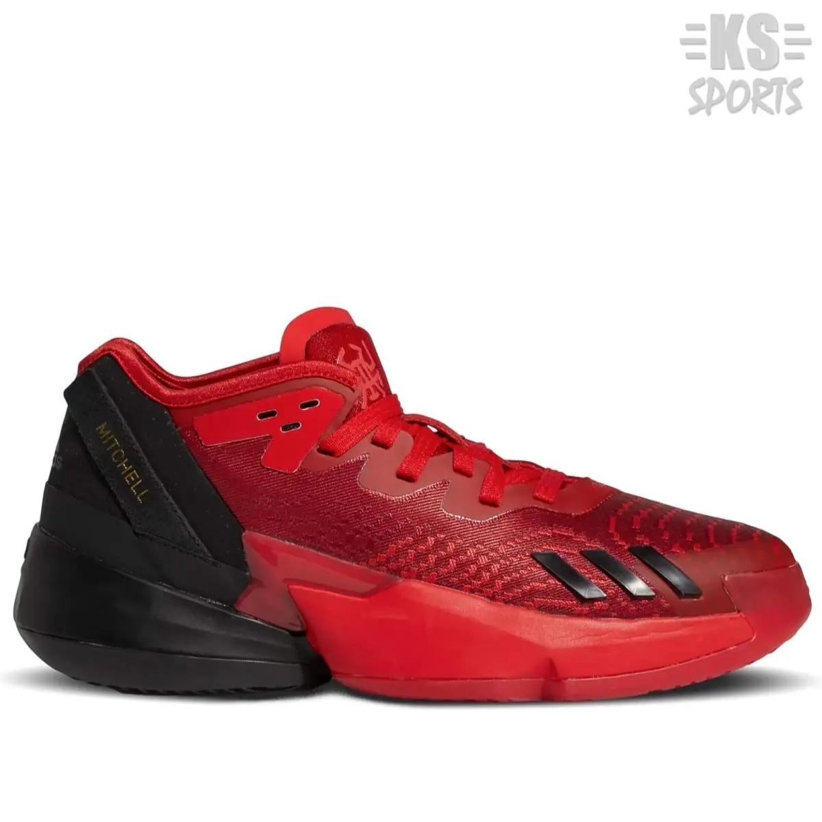 Adidas shoes - adidas D.O.N. Issue #4 - Issue - GX6886 - Vivid Red/Core Black/Team Victory Red 9