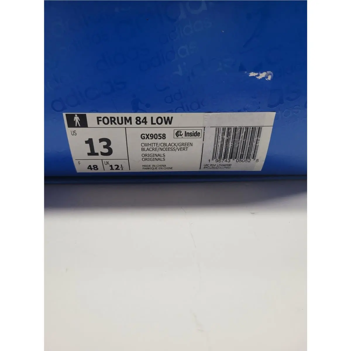 Adidas shoes - GX9058 - GX9058 - White Black Green 11