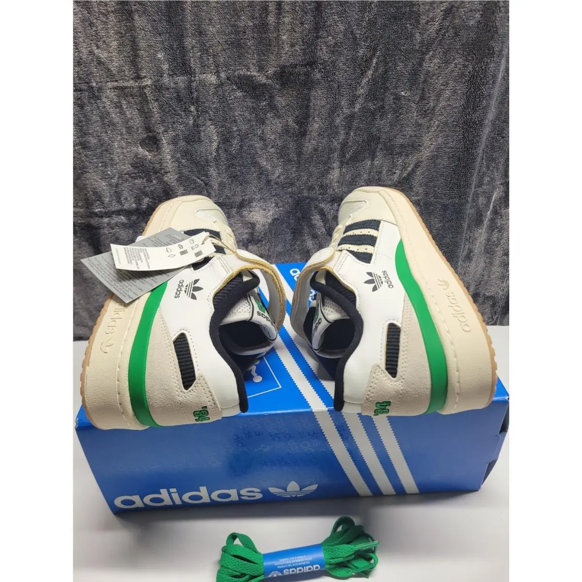 Adidas shoes - GX9058 - GX9058 - White Black Green 3