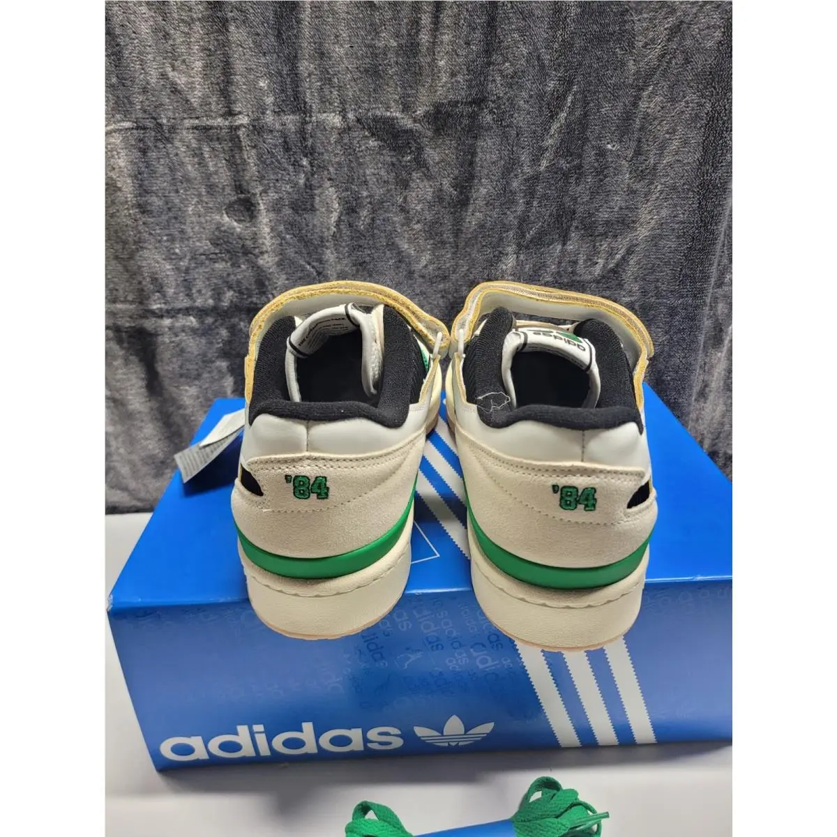 Adidas shoes - GX9058 - GX9058 - White Black Green 13
