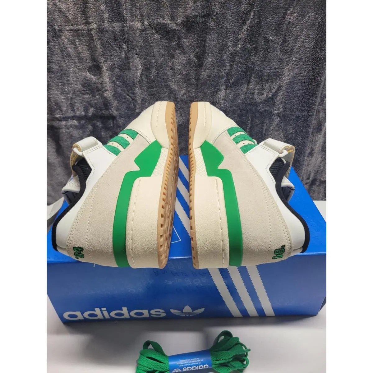 Adidas shoes - GX9058 - GX9058 - White Black Green 15