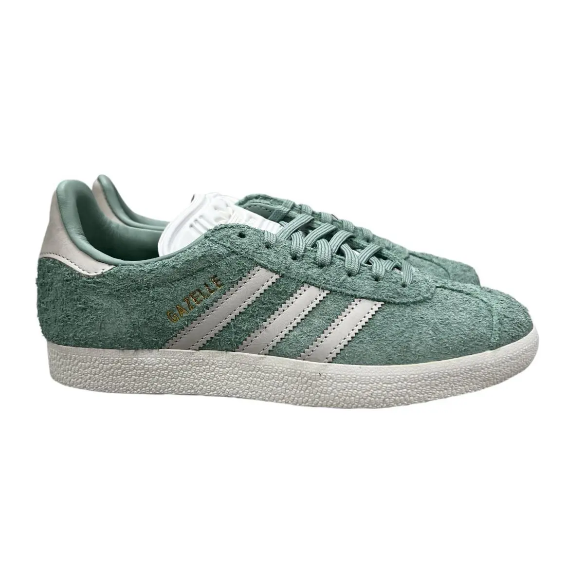 Adidas Originals Gazelle Hazy Green Off White Shoes IG4393 Women`s Sizes 6 - 11 - Green