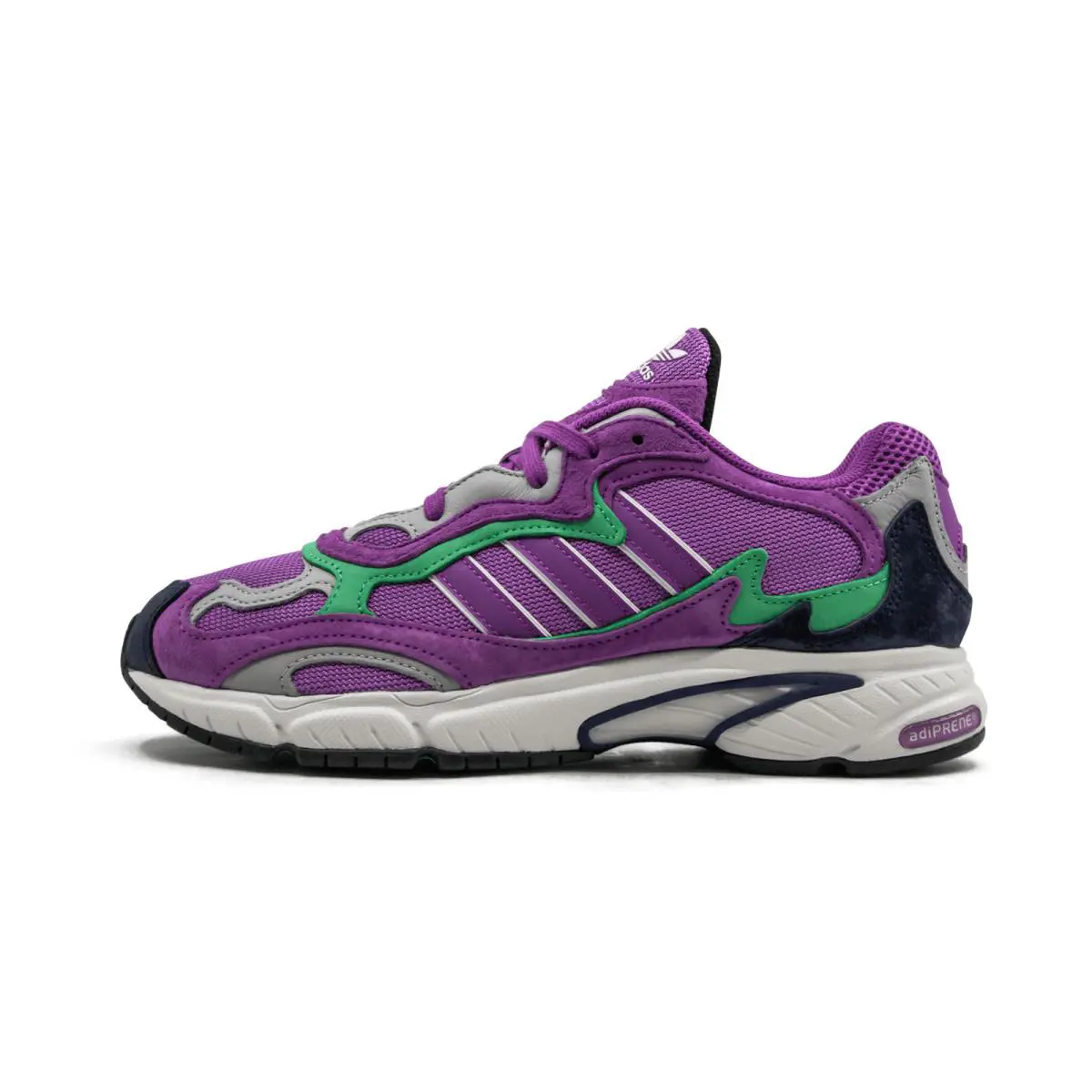 Men`s Adidas Temper Run `shock Purple` Fashion Sneakers F97208 - Purple