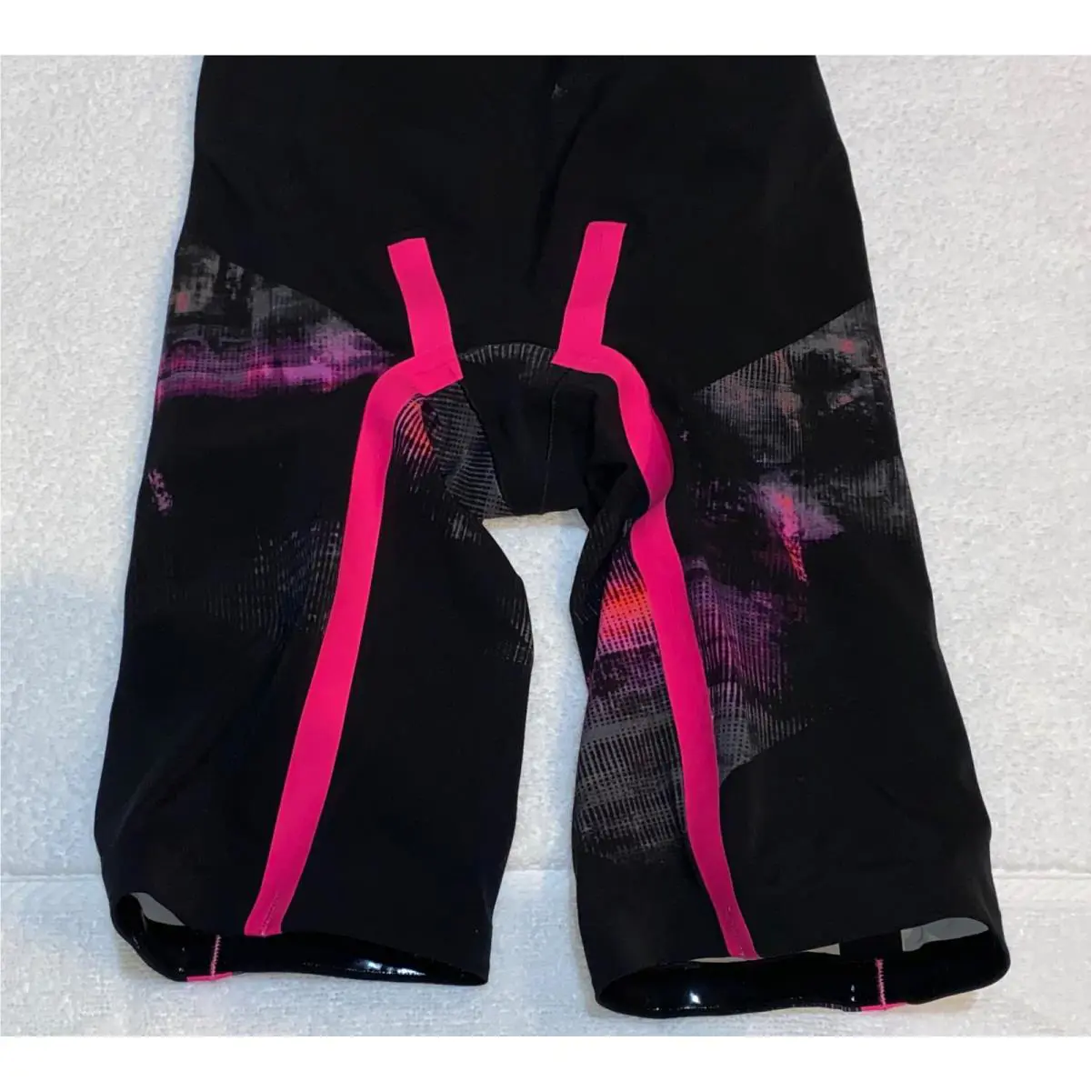 Adidas clothing - ADIDAS Adizero XVIII Freestyle Open Back Kneesuit Swim Suit - CD5235 - Black 6