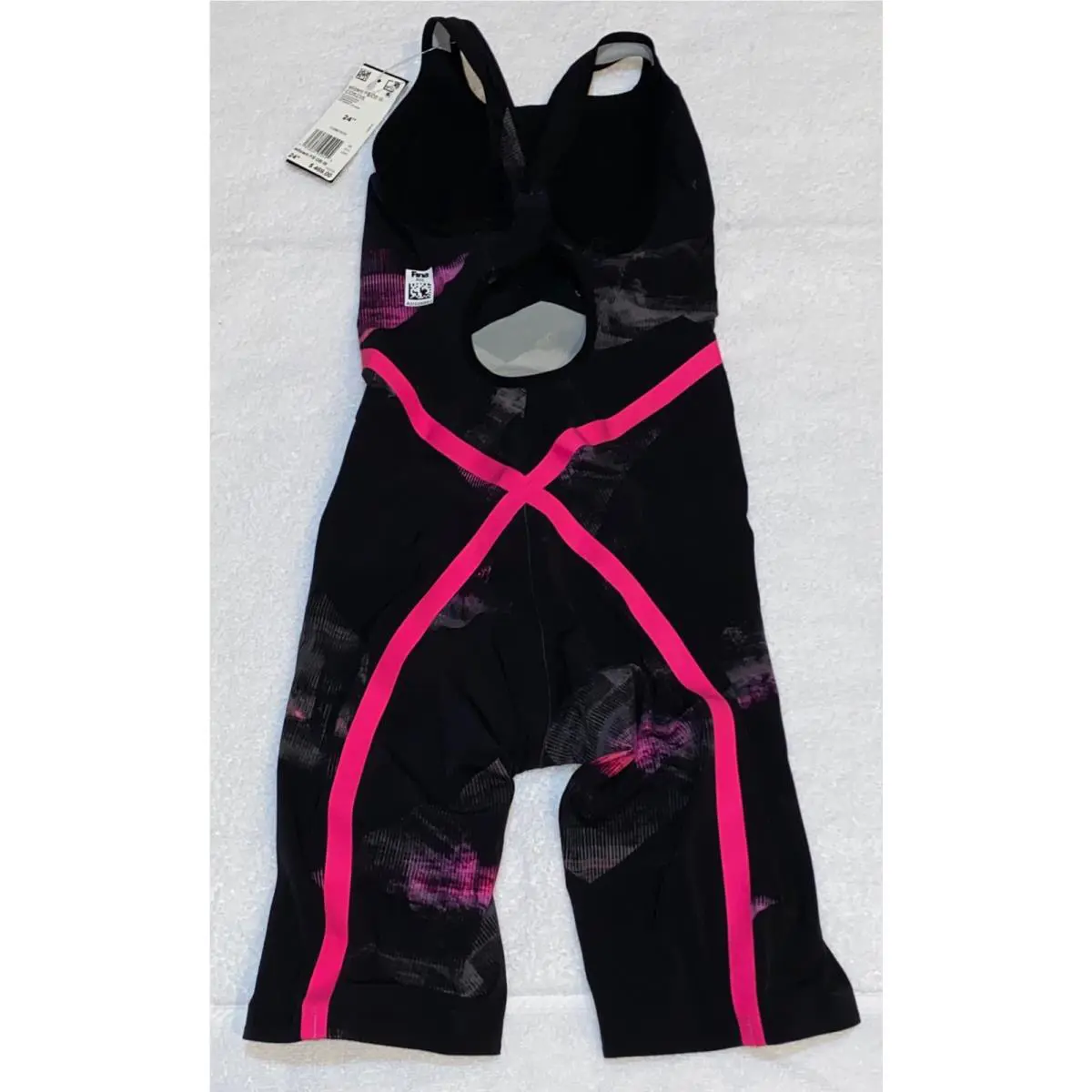 Adidas clothing - ADIDAS Adizero XVIII Freestyle Open Back Kneesuit Swim Suit - CD5235 - Black 7