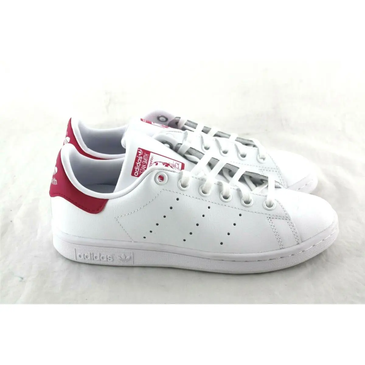 Adidas shoes - B32703 - B32703 - WHITE/WHITE/BRIGHT PINK 5