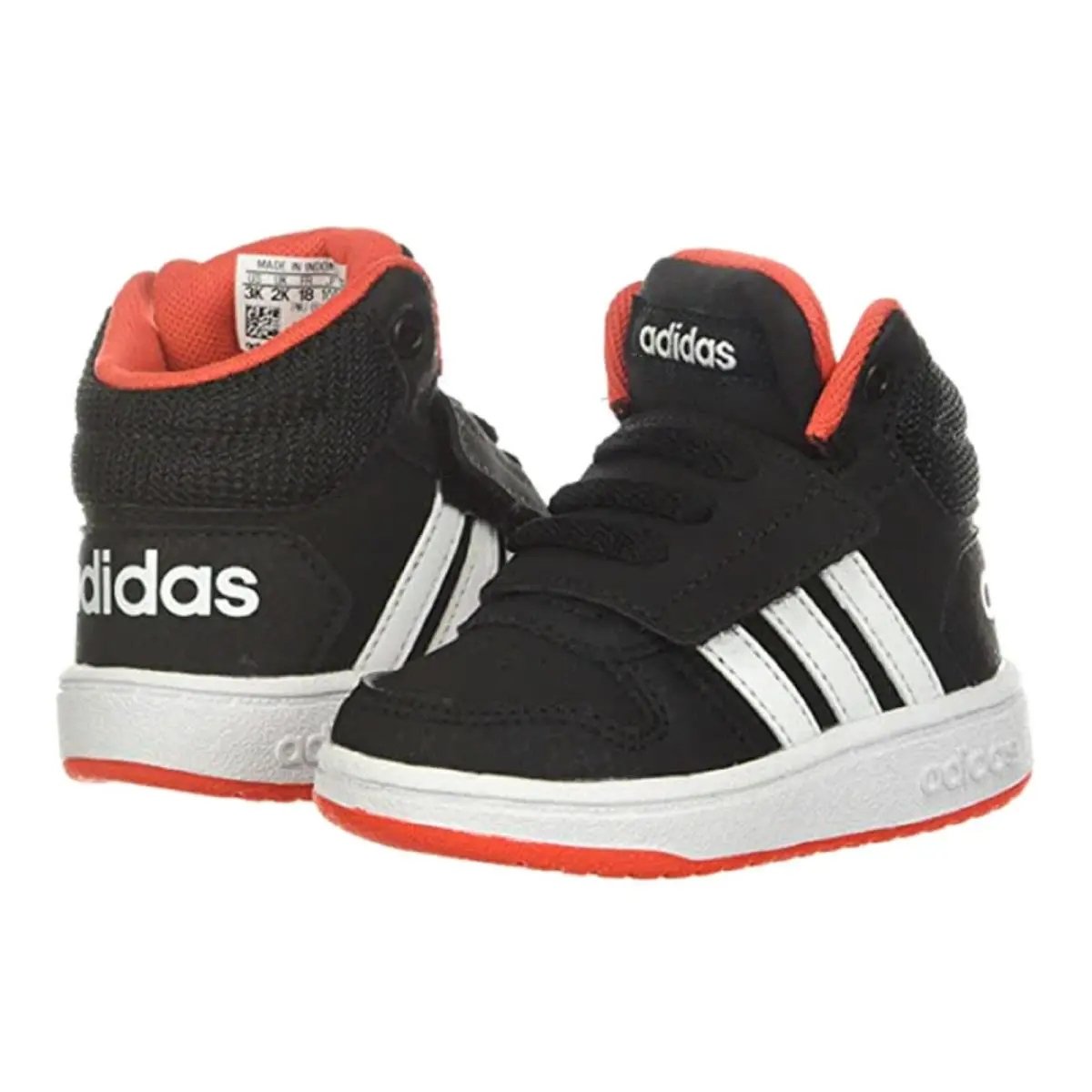 Adidas shoes - Hoops 2.0 - Hoops - Black/White/Red 1