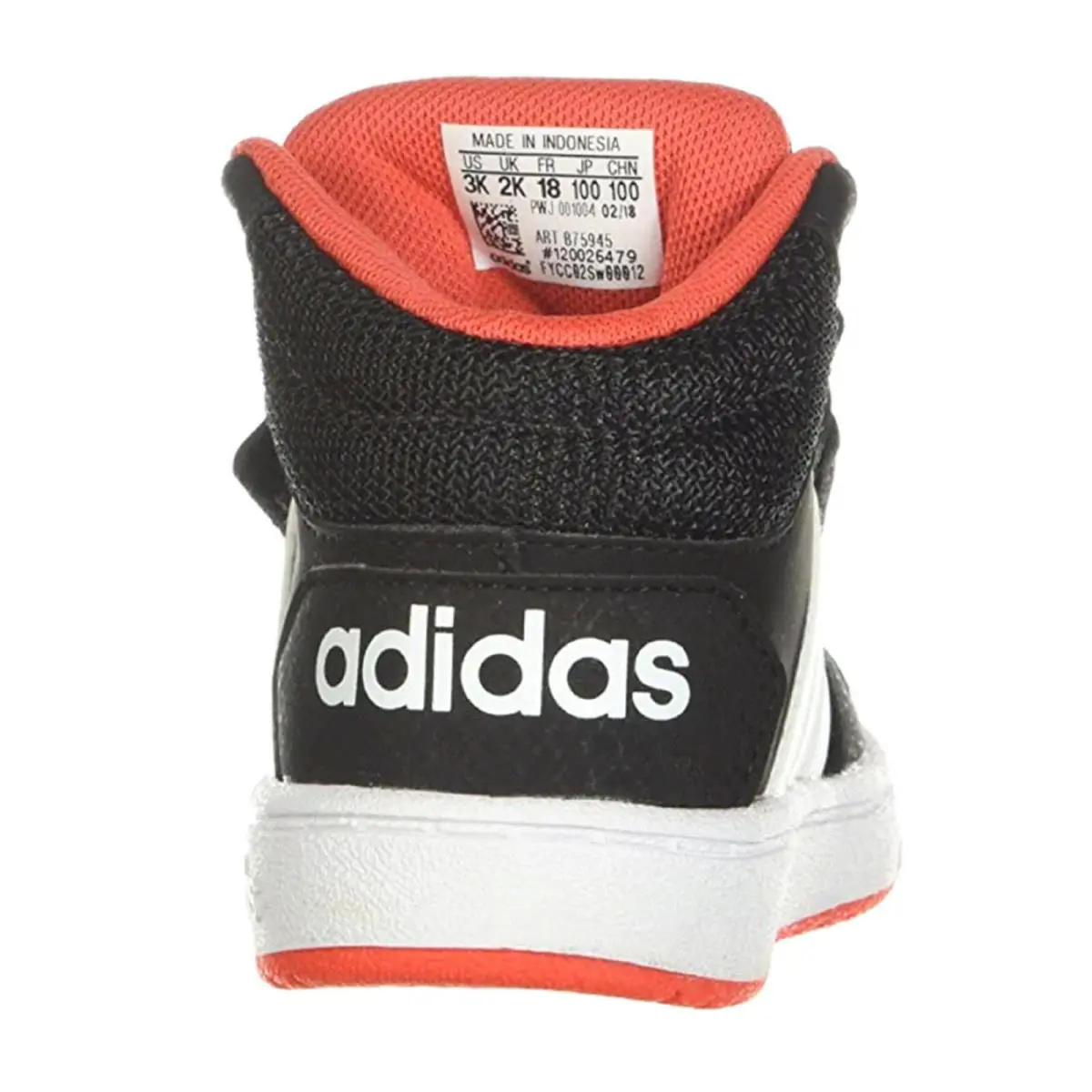 Adidas shoes - Hoops 2.0 - Hoops - Black/White/Red 5