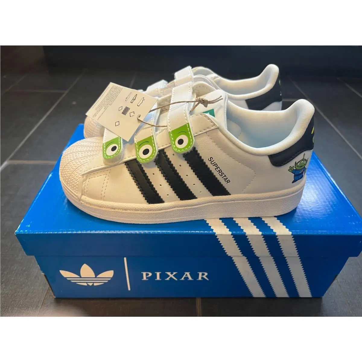 Adidas shoes - WHITE, BLACK 4