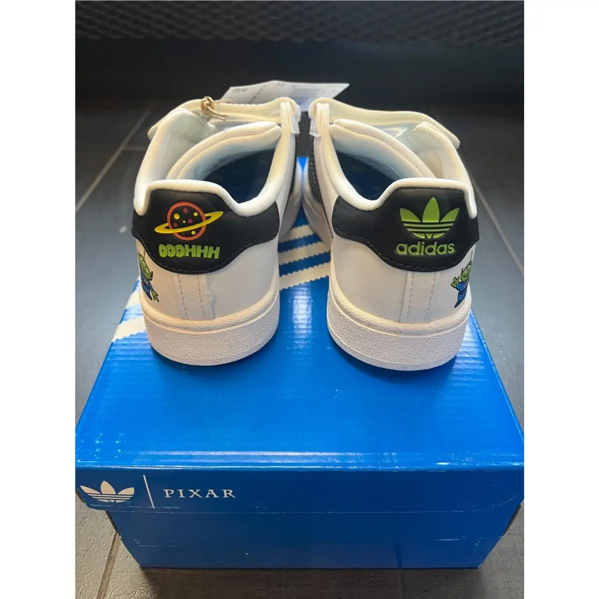 Adidas shoes - WHITE, BLACK 7