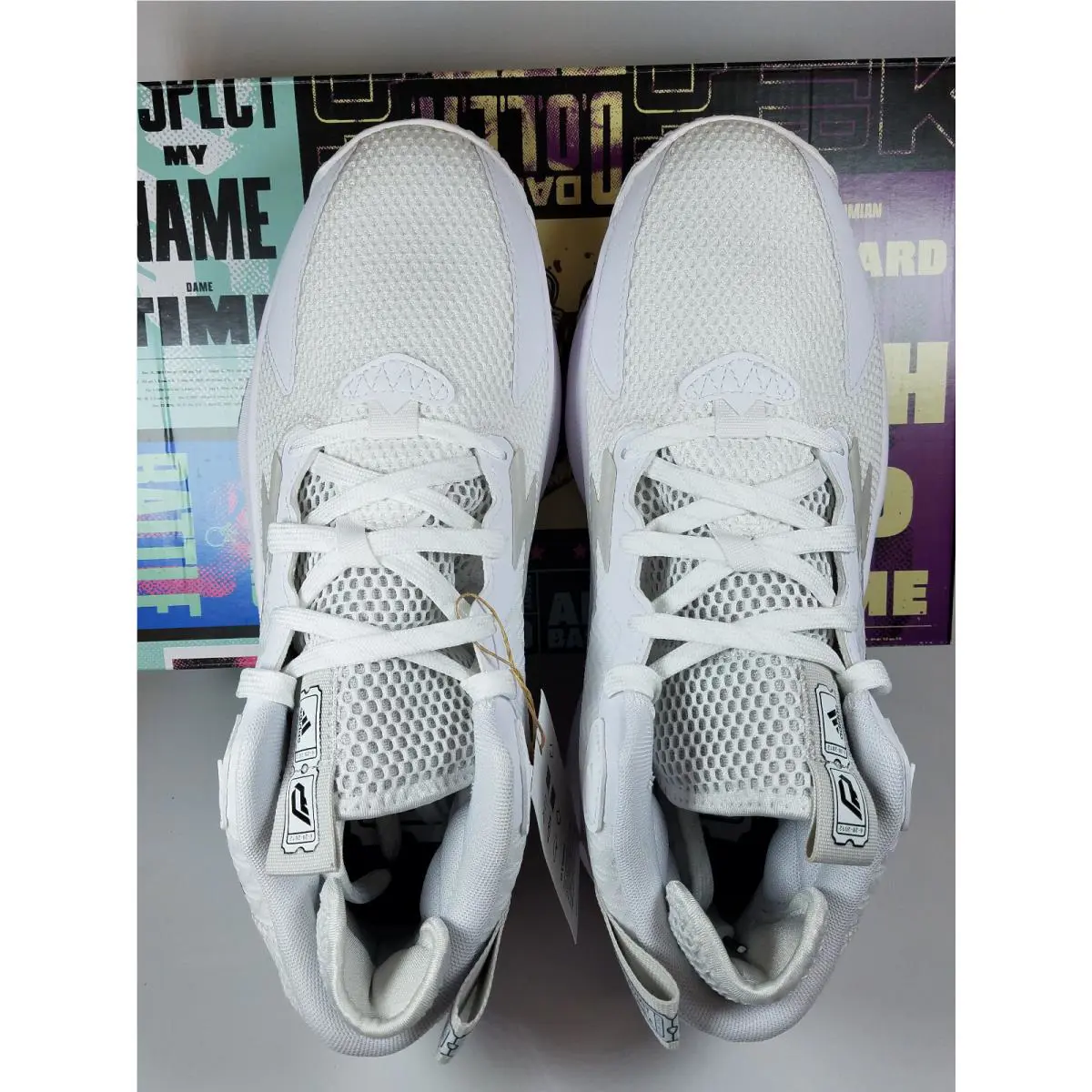 Adidas shoes - adidas Dame 8 - Dame - White 3