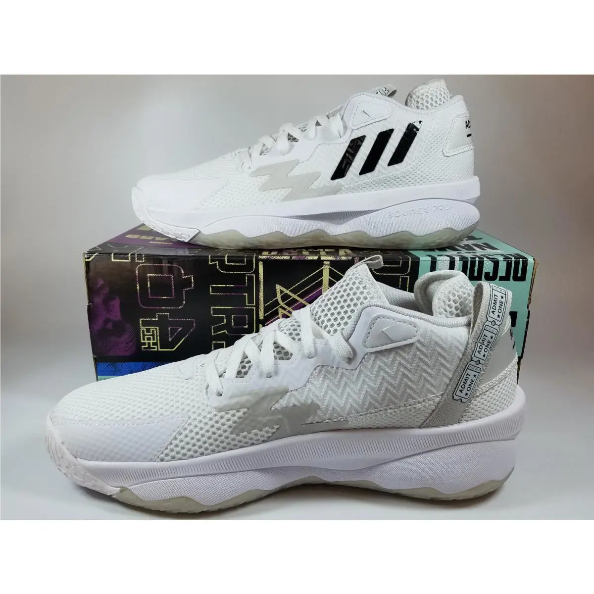 Adidas shoes - adidas Dame 8 - Dame - White 11