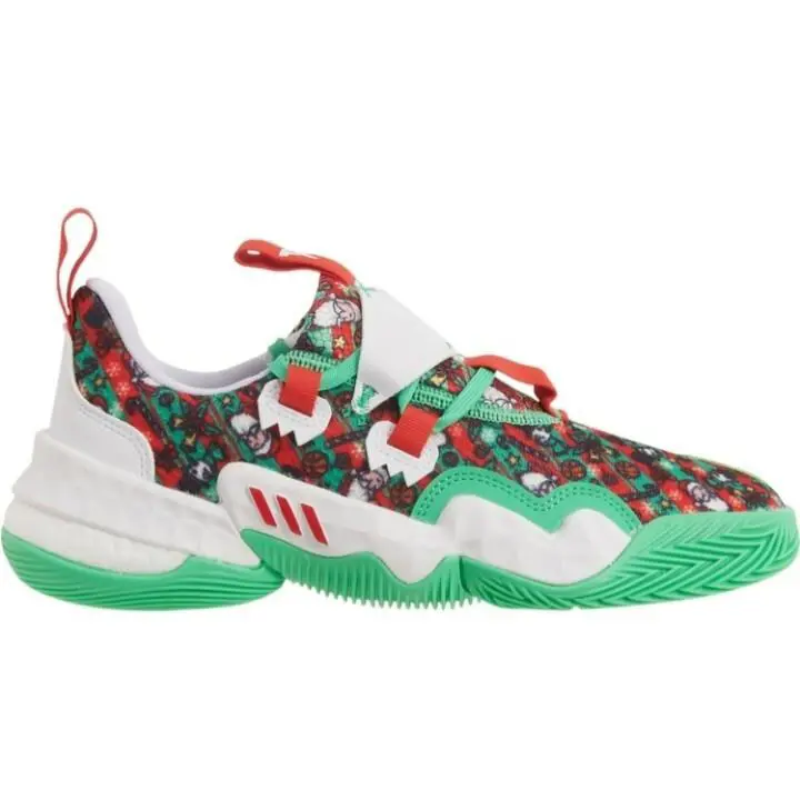 Adidas shoes - adidas Trae Young 1 - Trae Young - GY0305 - Christmas Red,White/Screaming Green 1