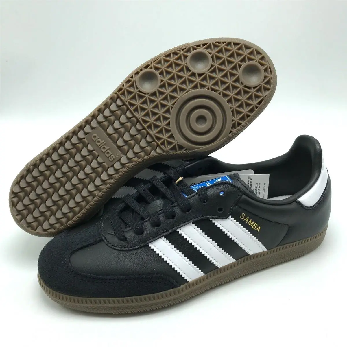 Adidas shoes - adidas Samba - Samba - IE3676 - Core Black/Cloud White/Gum 12