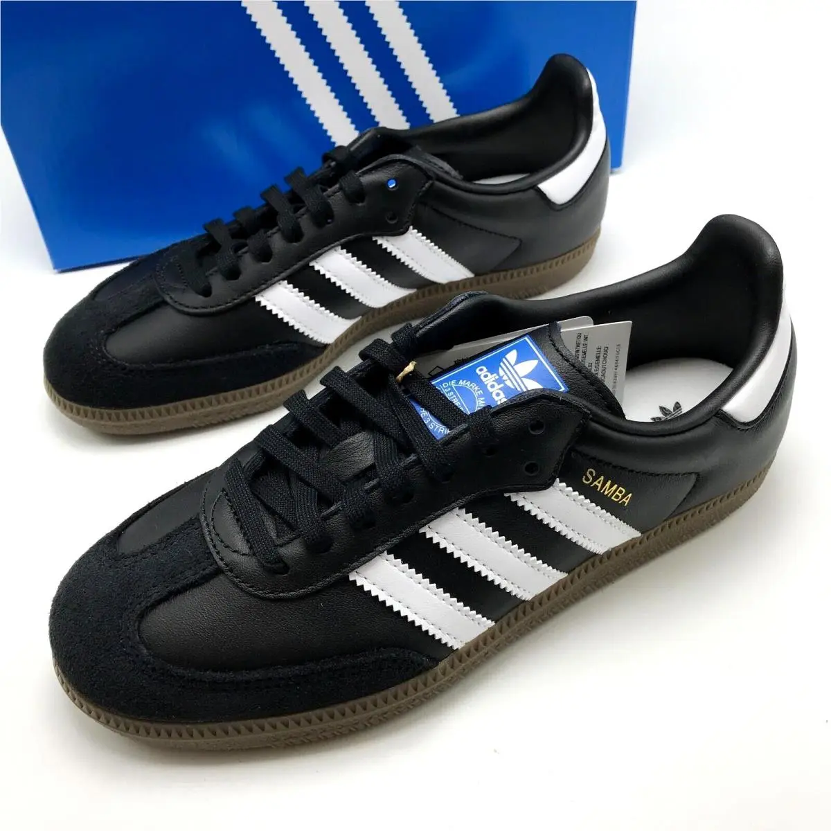Adidas shoes - adidas Samba - Samba - IE3676 - Core Black/Cloud White/Gum 6