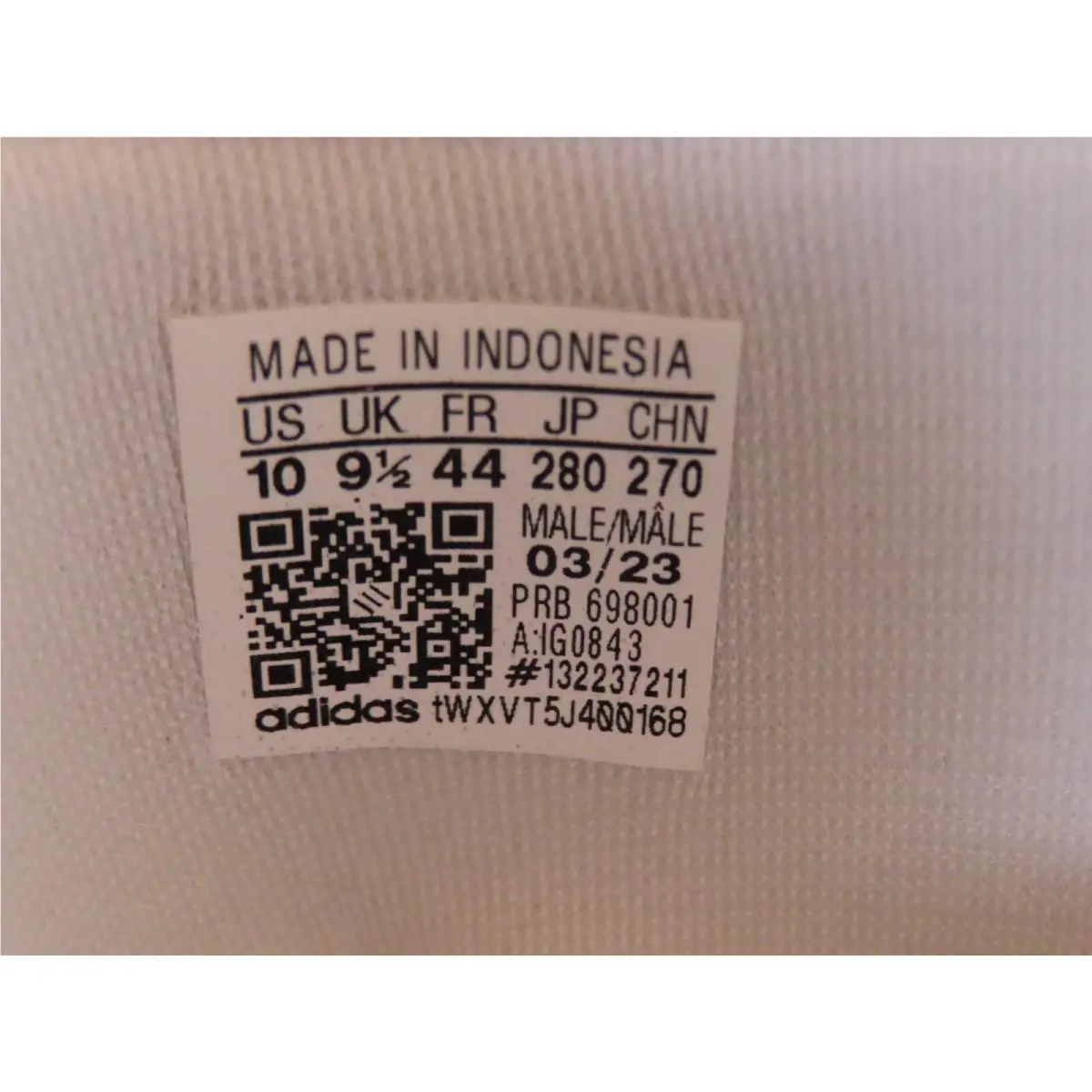 Adidas shoes - IG0843 - IG0843 - White/Black 18