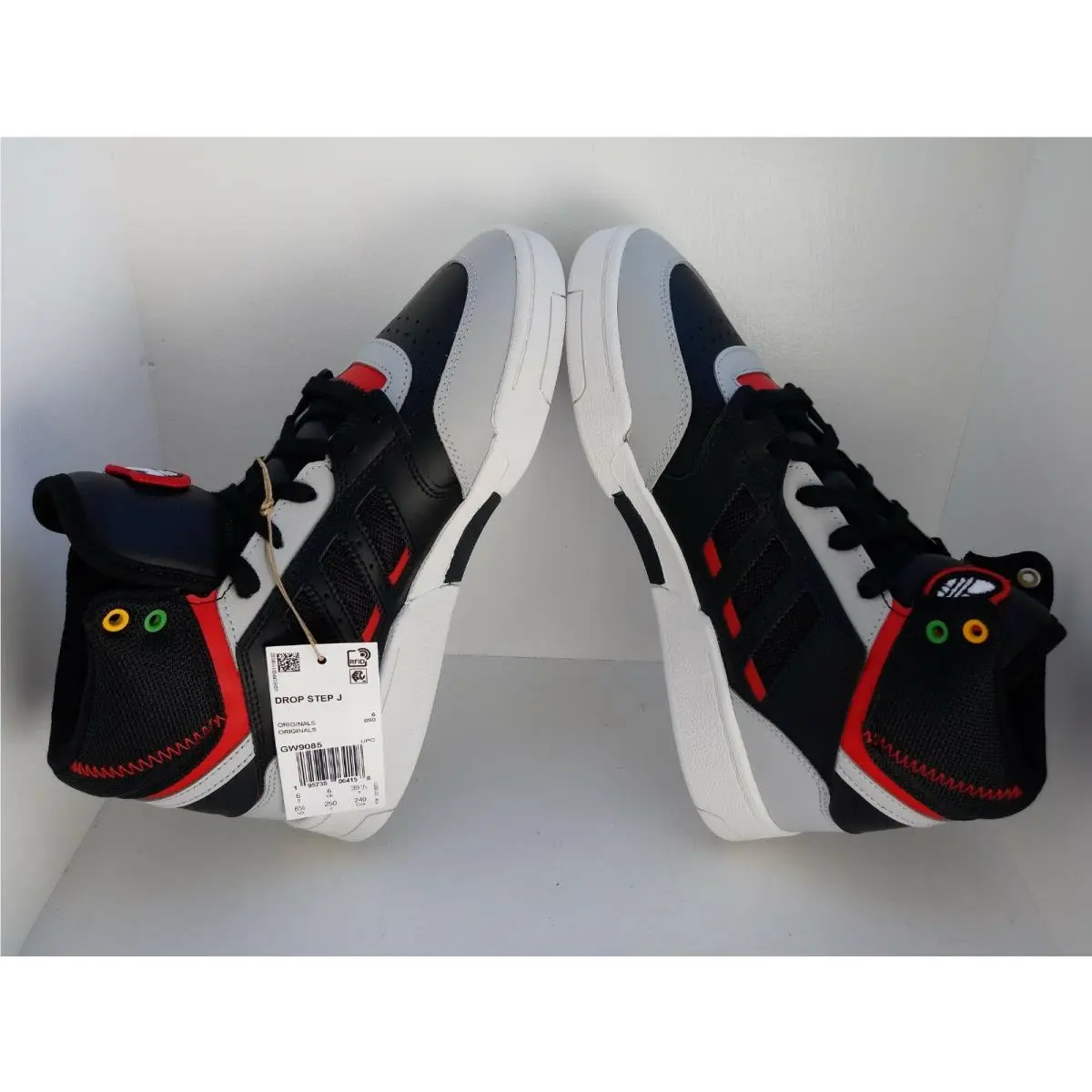 Adidas shoes - adidas Drop Step - Drop Step - GW9085 - BLACK/VIVID RED-GREY 5