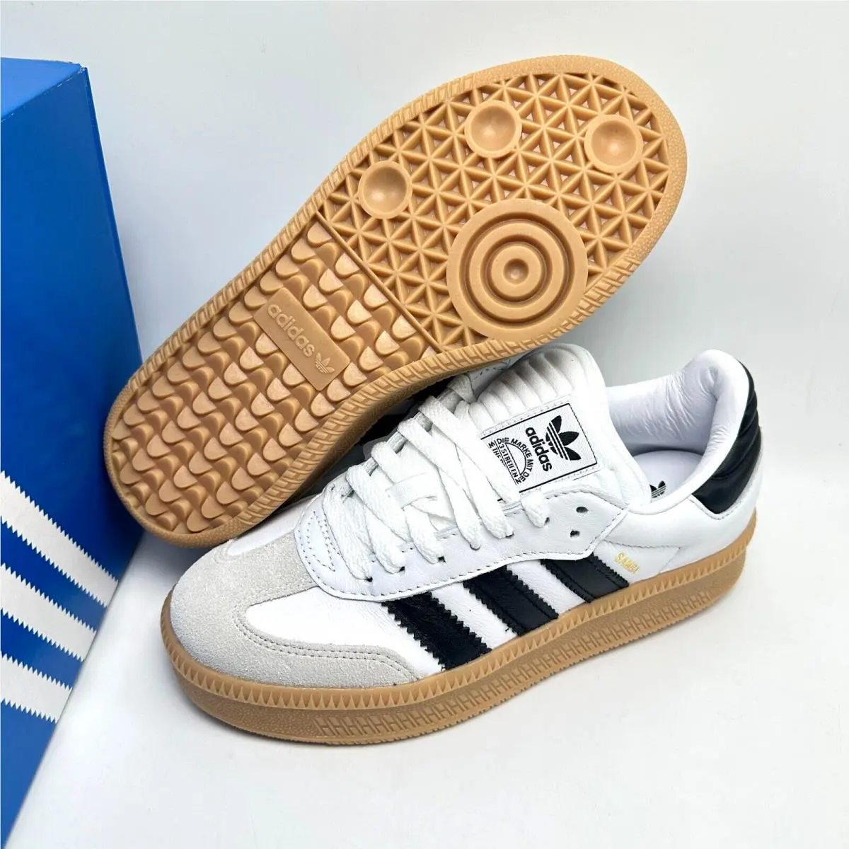 Adidas shoes - adidas Samba - Samba - JH6516 - Cloud White/Core Black/Gum 5