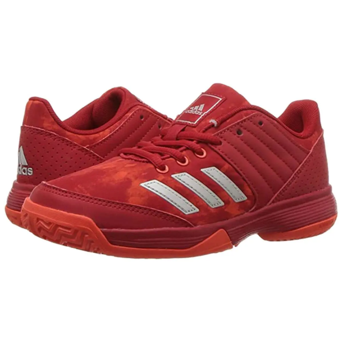 Adidas shoes - adidas Ligra 5 K - Ligra - Scarlet/Energy/Metallic Silver 6