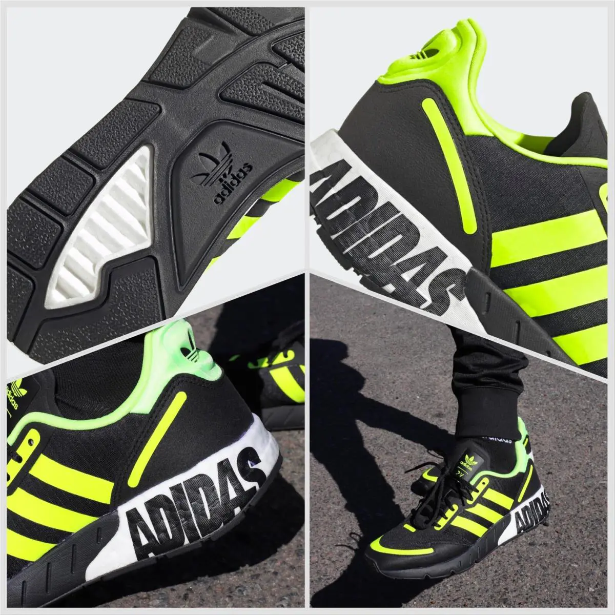 Adidas shoes - Adidas ZX 1K Boost - Boost - FY3632 - Black 6