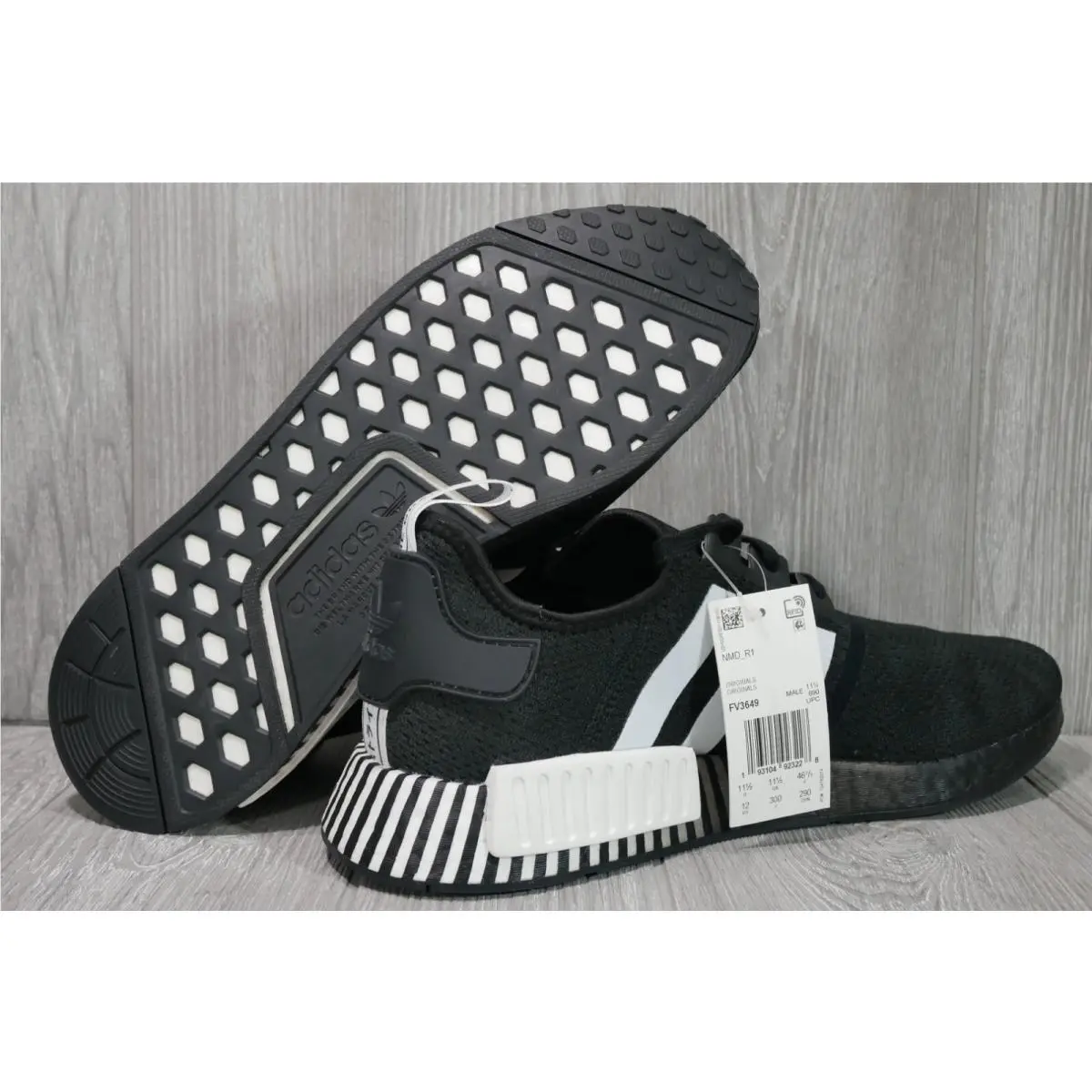 Adidas shoes - adidas NMD R1 - NMD - FV3649 - Black 10