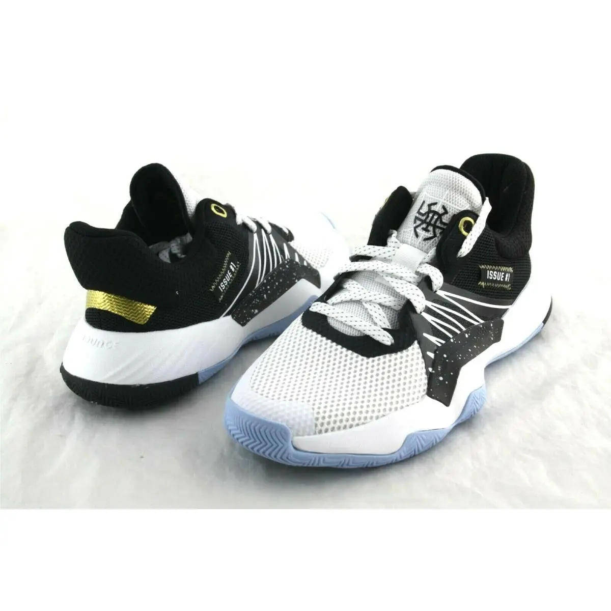 Adidas shoes - ADIDAS D.O.N.ISSUE I J - WHITE/BLACK/GOLD METALLIC 3