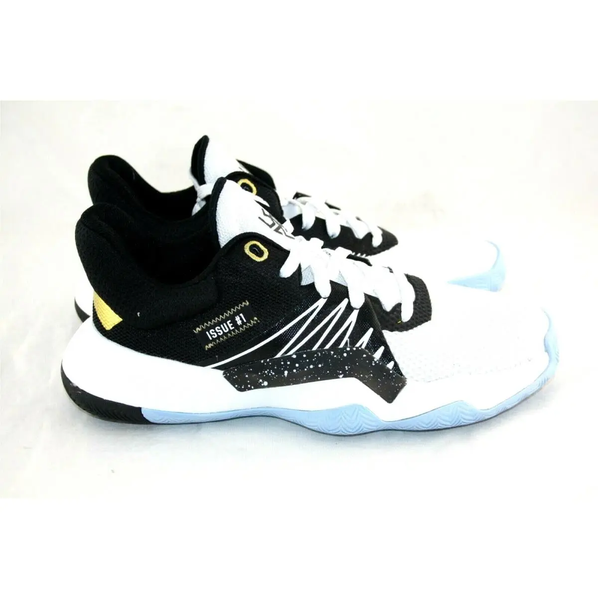 Adidas shoes - ADIDAS D.O.N.ISSUE I J - WHITE/BLACK/GOLD METALLIC 5