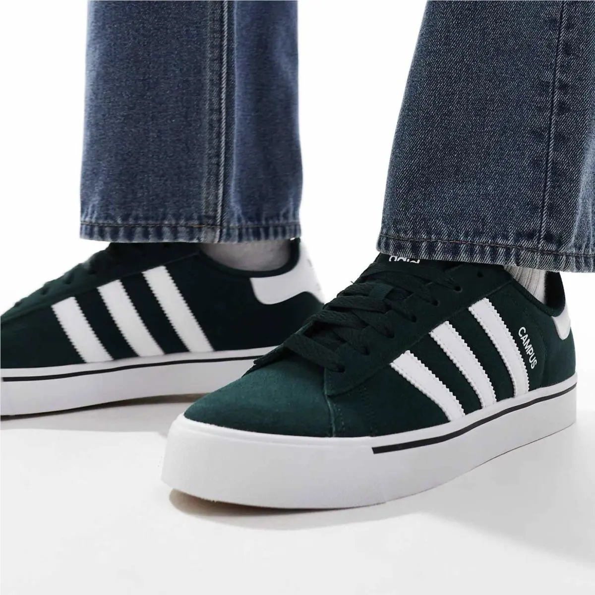 Adidas shoes - adidas Campus Vulc - Campus Vulc - Adidas Mens Sneakers - Green 6