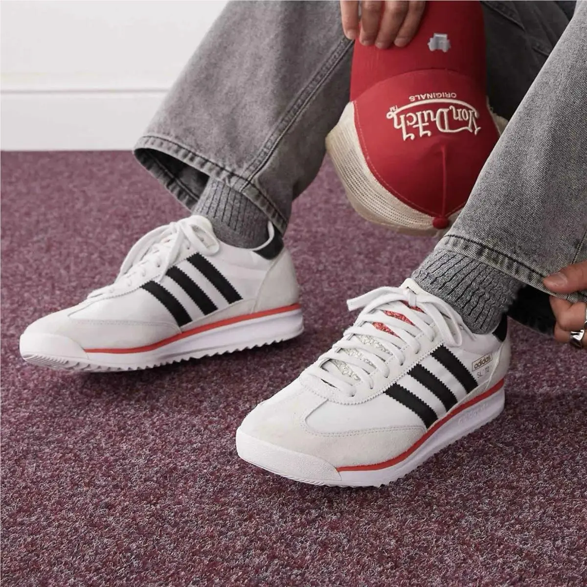 Adidas shoes - adidas SL 72 - White 13