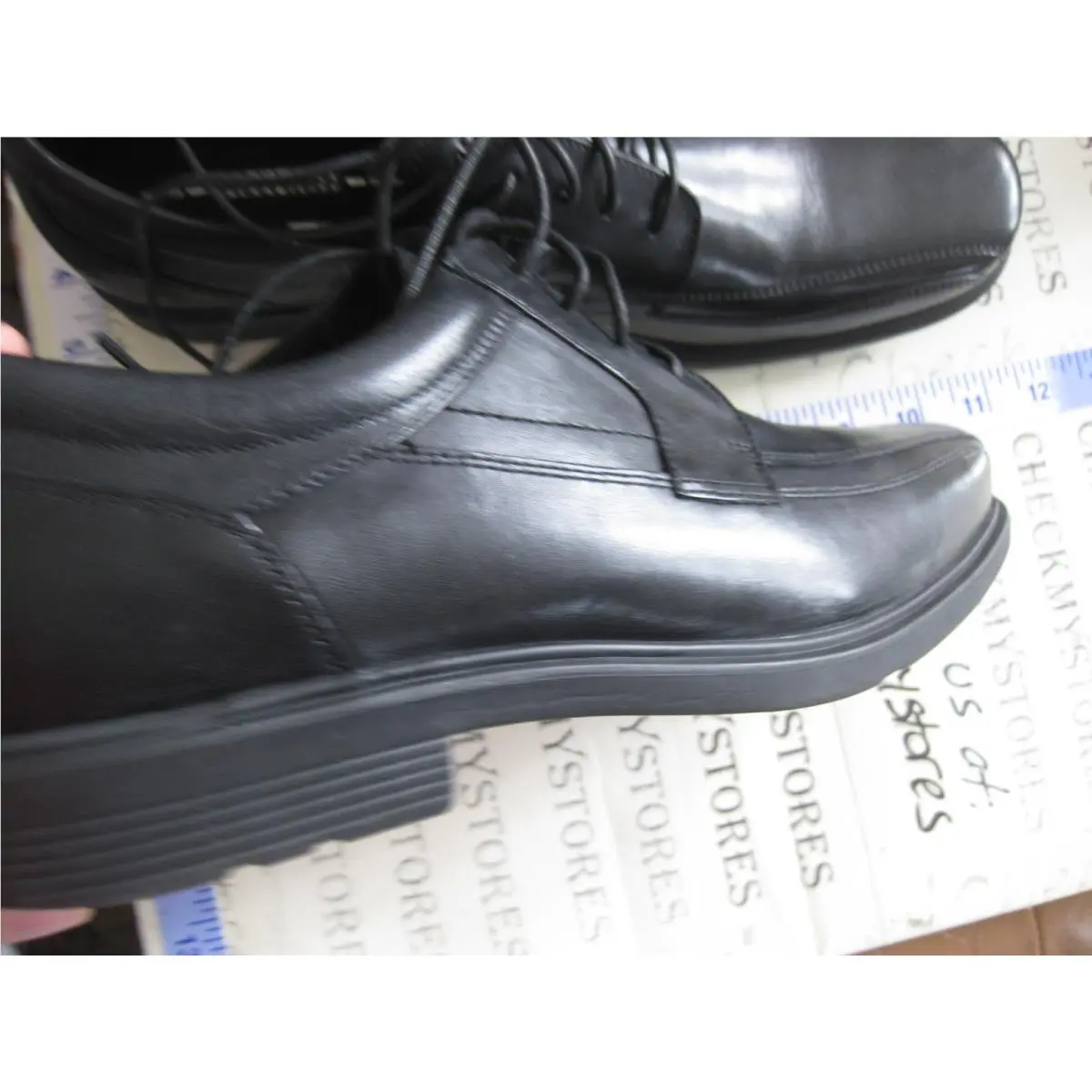 Adidas shoes - BLACK LEATHER, S:: BLACK LEATHER 6