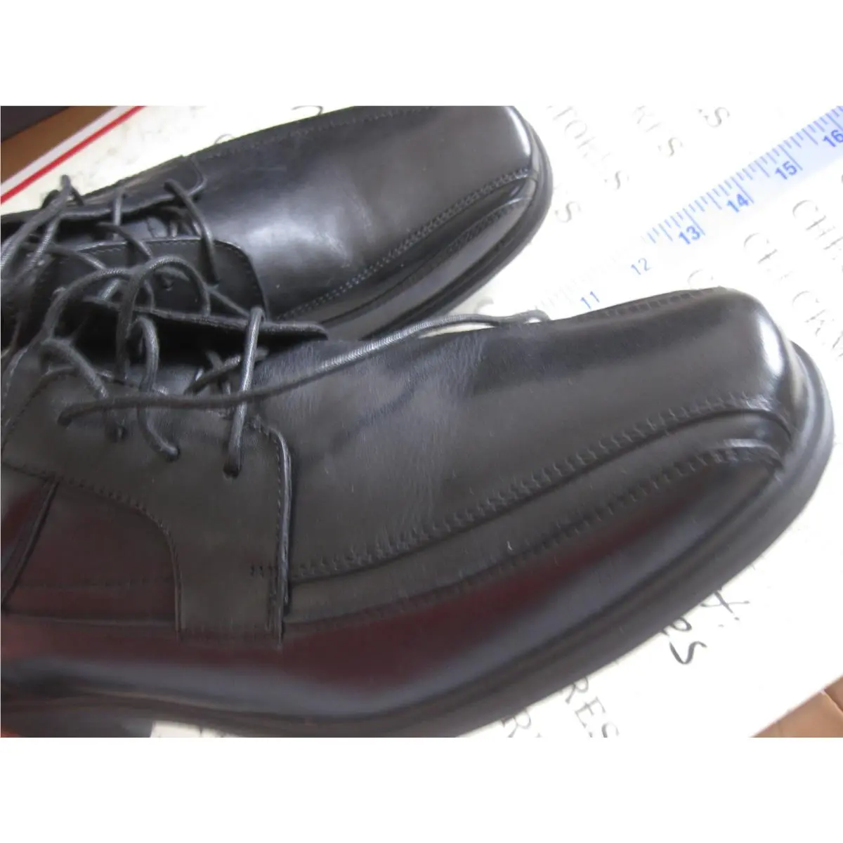 Adidas shoes - BLACK LEATHER, S:: BLACK LEATHER 11