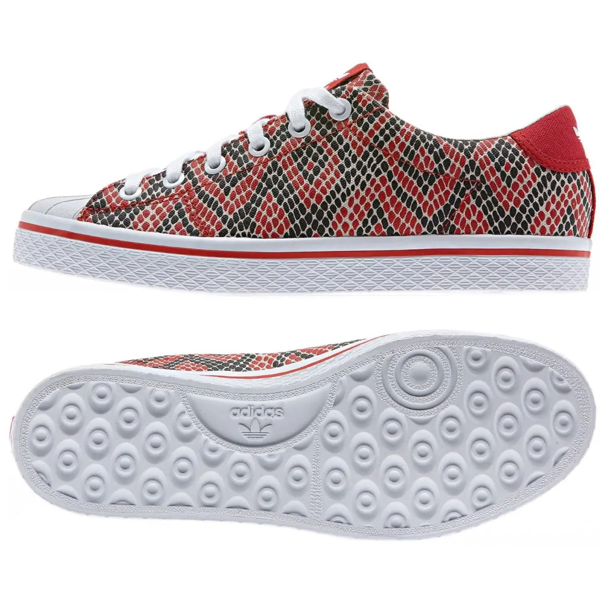Adidas Originals Vulc Star Low EF Snakeskin Collegiate Red D67737 Women’s Shoes