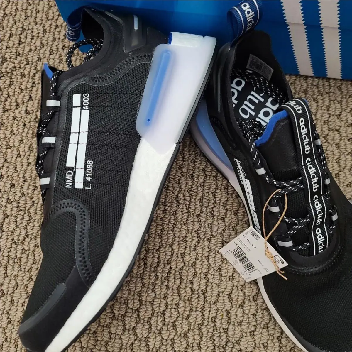 Adidas shoes - adidas NMD R1 - NMD - HQ9838 - Black 5