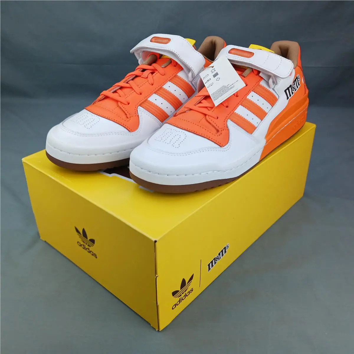 Adidas shoes - Adidas M&M`s Forum Lo 84 - GY6315 - Orange 16