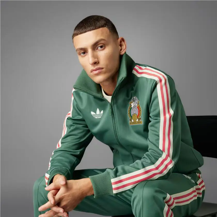 Adidas Originals Men`s Mexico Beckenbauer Track Suit Jacket Pant